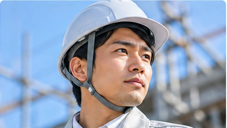 建設分野で働く人材のイメージ